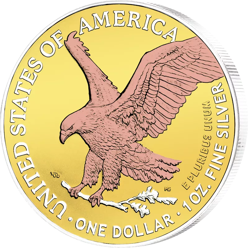 1 Dollar USA Eagle Liberty 2026 Triple Gold Edition
