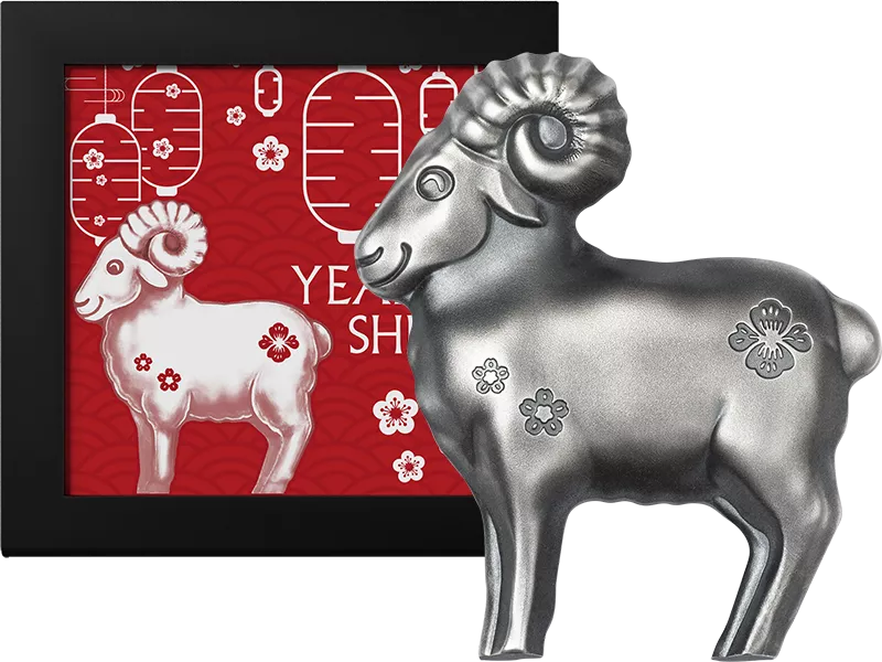 1.000 Togrog Mongolei Year of the Sheep 2027