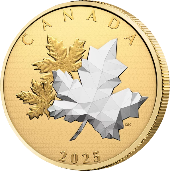 50 Dollars Kanada Maple Leaves in Motion 2025