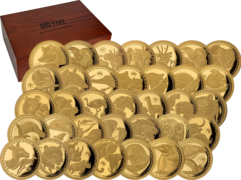 35 x 10 Dollars Salomonen Global Big Five - The Continental Edition 2025 35 x 10 Dollars Salomonen Global Big Five - The Continental Edition 2025