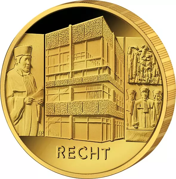 100 Euro BRD Recht 2021 Stempelglanz