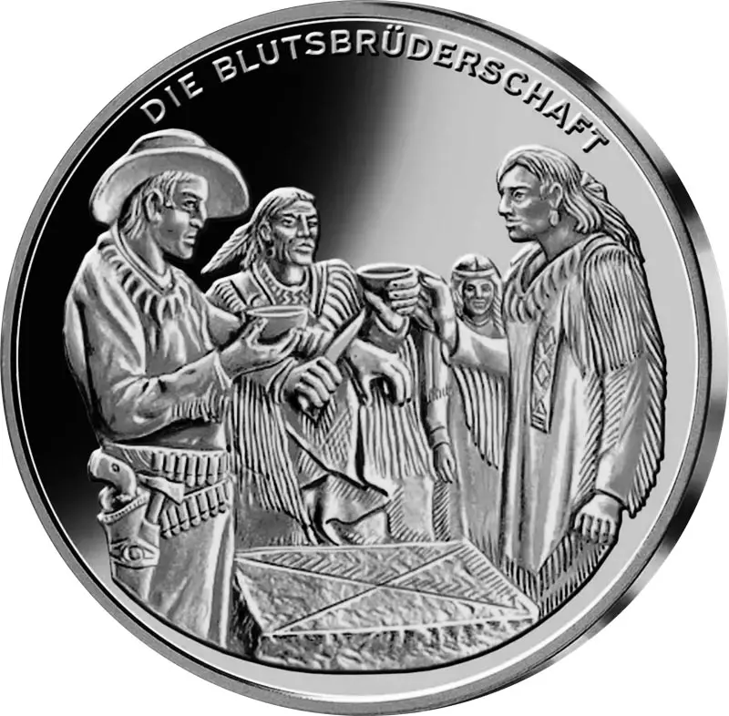 Medaille Karl May Blutsbrüderschaft