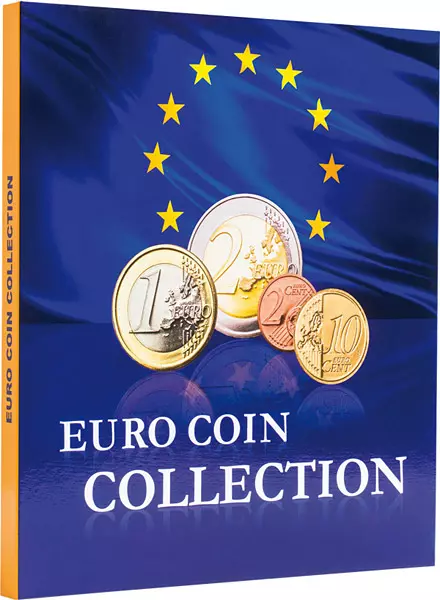 Münzalbum für 26 komplette Euro-Kursmünzensätze