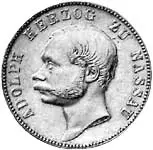Vereinstaler Nassau Herzog Adolph 1863