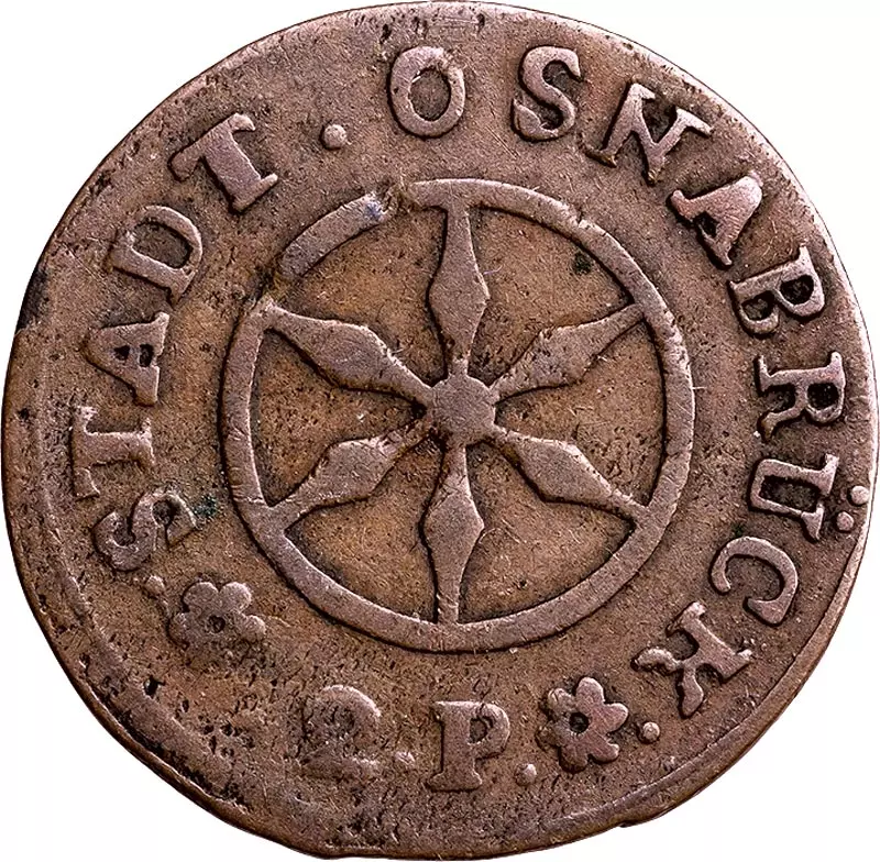 2 Pfennige Osnabrück Stadt 1791-1805