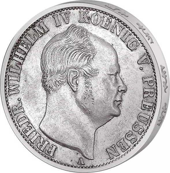 Taler Preußen König Friedrich Wilhelm IV. 1853-1856