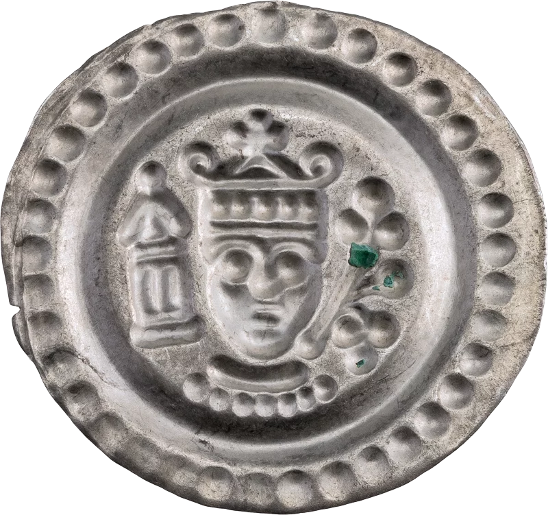 Brakteat Ulm König Friedrich II. 1212 - 1250