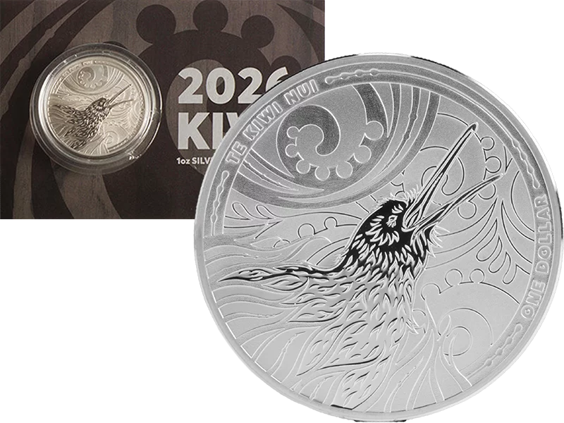 1 Dollar Neuseeland Kiwi 2026