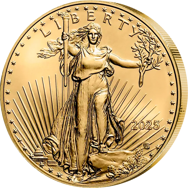 1/4 Unze Gold USA American Eagle 2025