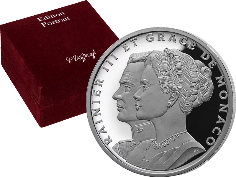 1.000 Francs Guinea Edition Portrait - Rainier III und Grace de Monaco 2026