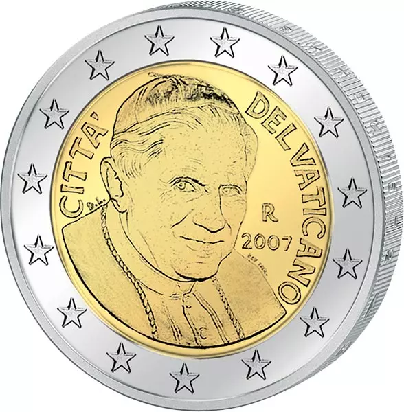 Euro-Kursmünzensatz Vatikan 2007