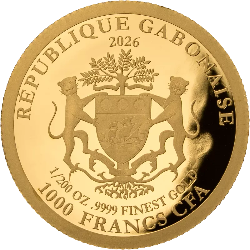 1.000 Francs Gabun Weißkopfseeadler  2026