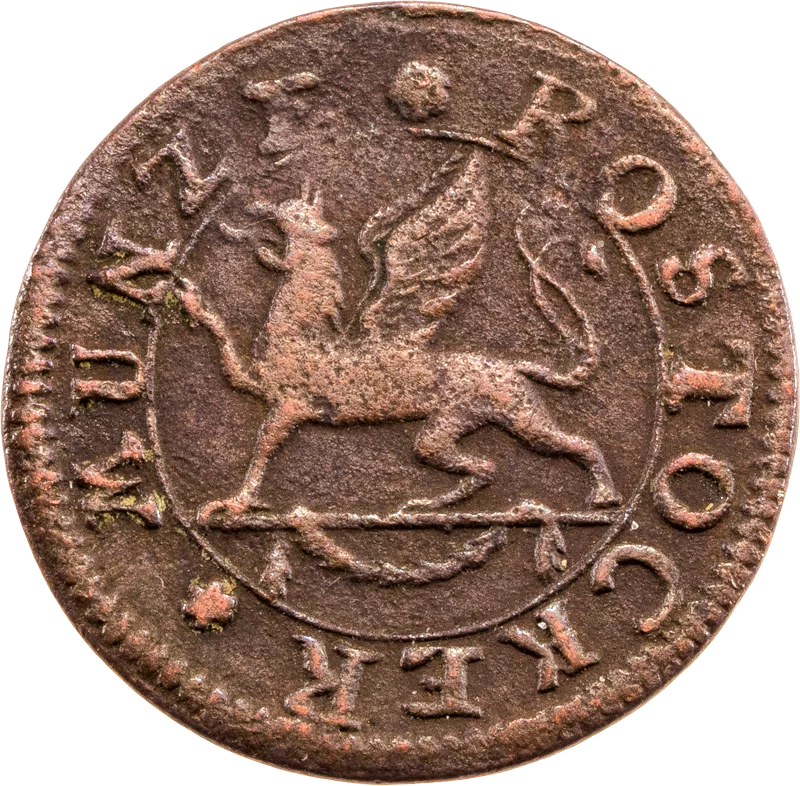 1 Pfennig Freie Hansestadt Rostock 1797