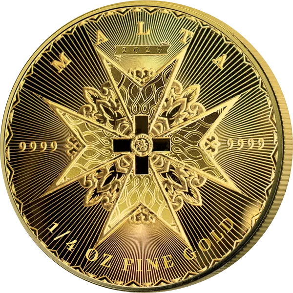 1/4 Unze Gold Malta Malteserkreuz 2025