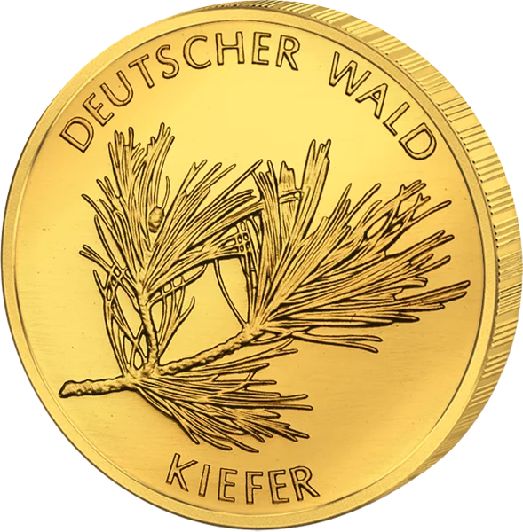 20 Euro BRD Deutscher Wald Kiefer 2013 vorzüglich bis Stempelglanz