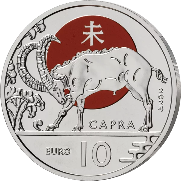 10 Euro San Marino Ziege 2024