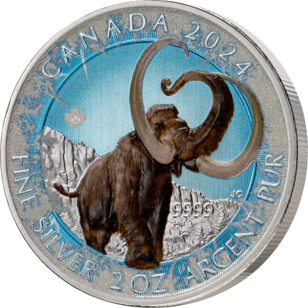2 x 10 Dollars Kanada Mysterious Rhodium - Ice Age 2025