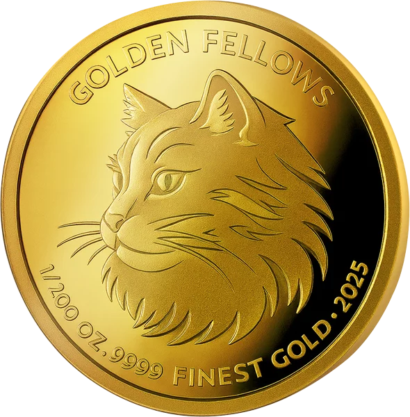 1.500 Francs Togo Golden Fellows - Katze 2025