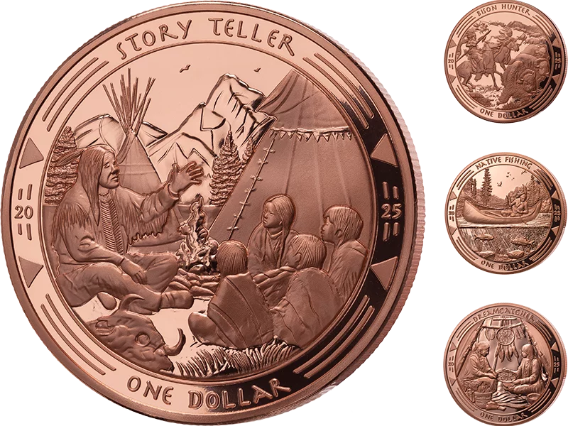 Kupfer-Kollektion: Native Americans - Legacy of Sioux Kupfer-Kollektion: Native Americans - Legacy of Sioux