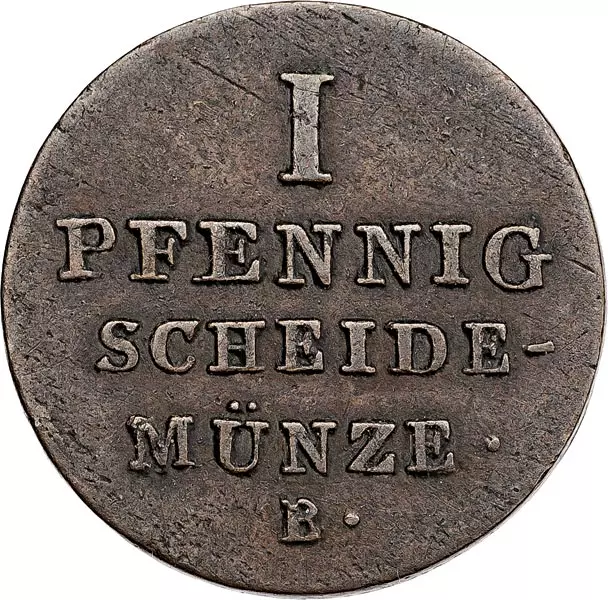 1 Pfennig Hannover König Georg IV. 1821-1830