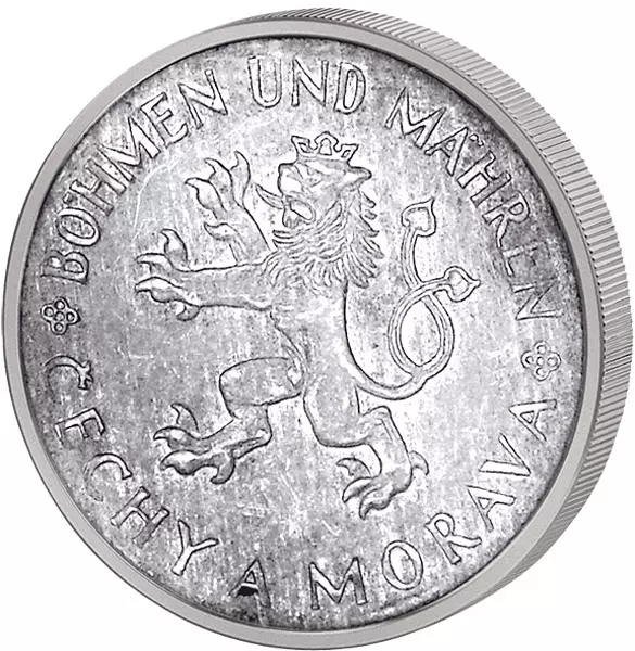 1 Krone Protektorat  Böhmen und Mähren 1941-1944