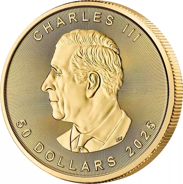 1 Unze Gold Kanada Maple Leaf 2025