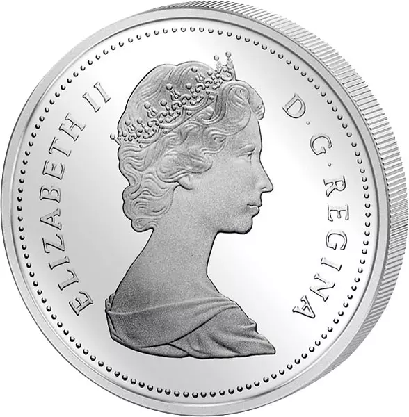 1 Dollar Kanada Transkontinentale Eisenbahn 1981