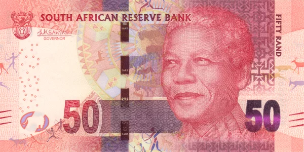 50 Rand Südafrika Banknote Nelson Mandela 2013