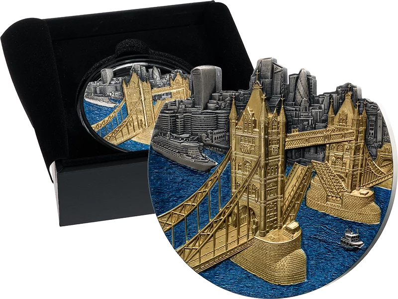 5.000 Francs Kongo Tower Bridge 2024