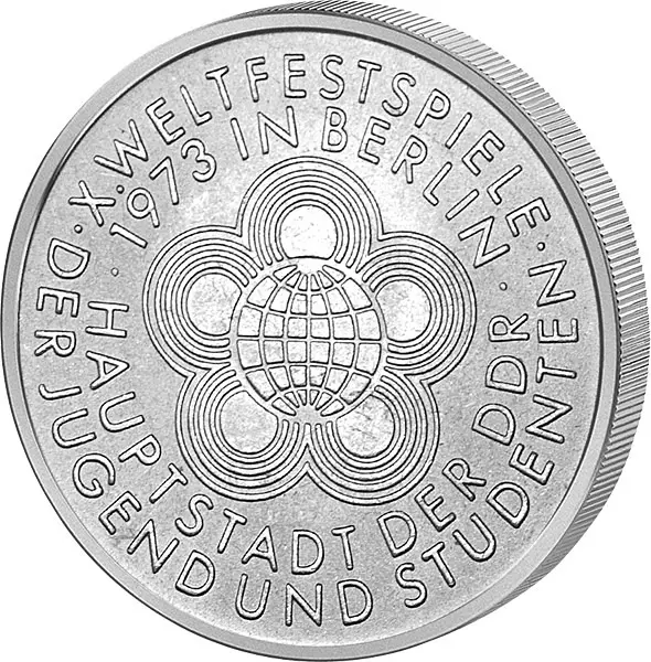 10 Mark DDR Weltjugendspiele 1973 vorzüglich