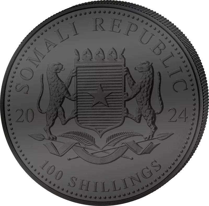 100 Shillings Somalia Leopard 2024 Golden Enigma Edition