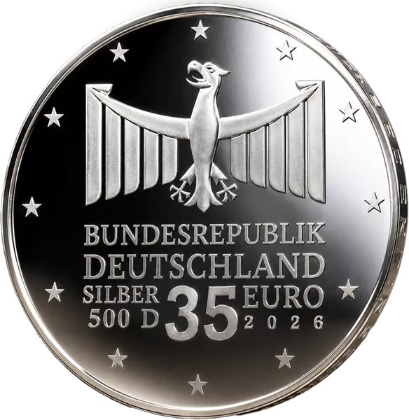 Neuheiten-Service: Silber-Gedenkmünzen der BRD in Polierte Platte