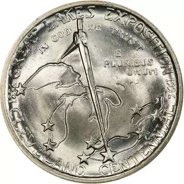 1/2 Dollar USA Cleveland 1936
