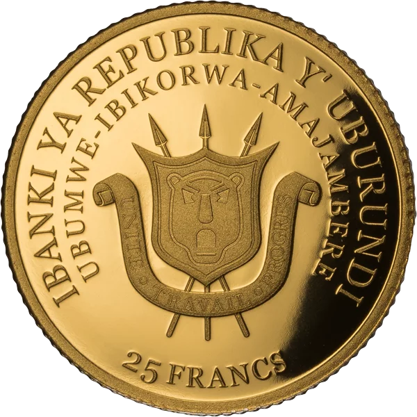 7 x 25 Francs Burundi Investment Stars 2025 7 x 25 Francs Burundi Investment Stars 2025