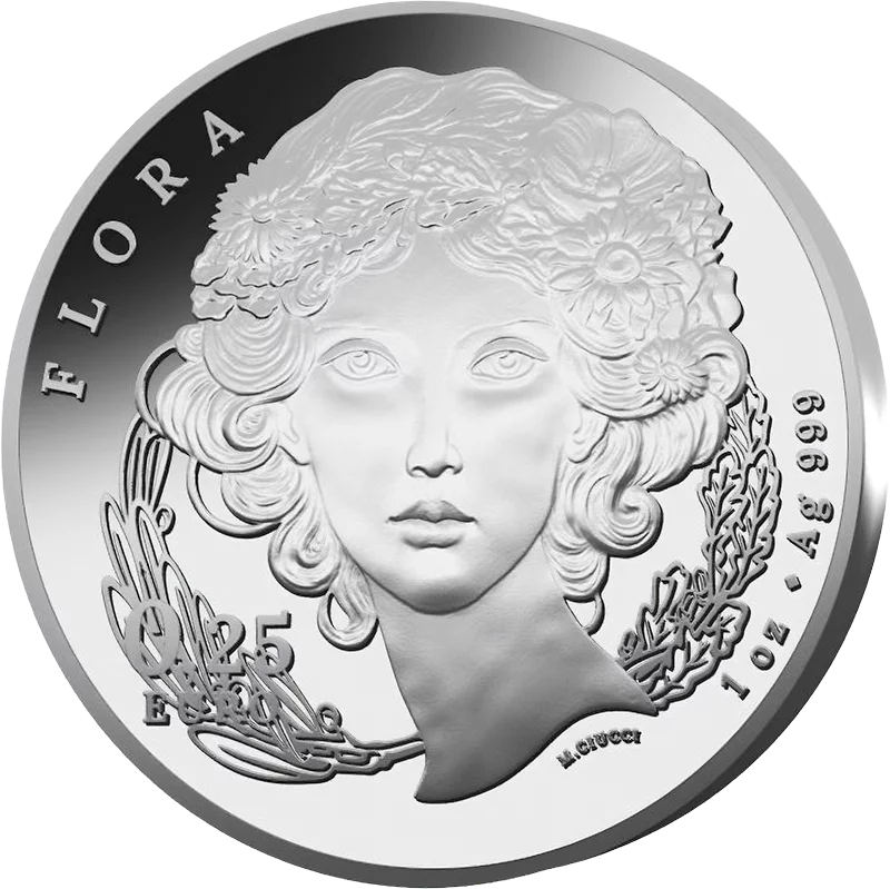 0,25 Euro Italien Flora und Fauna - Die Lilie 2026