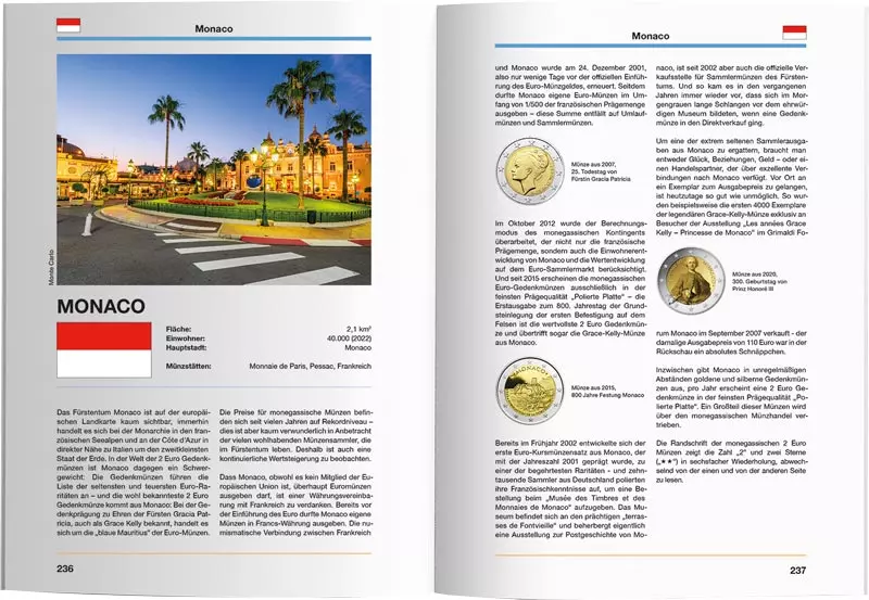 2 Euro Münzkatalog 2024 inkl. 2 Euro Münzbriefe