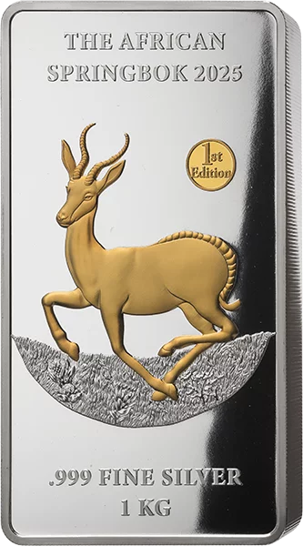 500 Francs Burundi Springbock 2025
