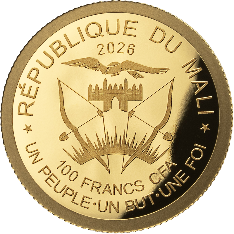 100 Francs Mali Gemme d´Or Opal Edition - Dingo 2026