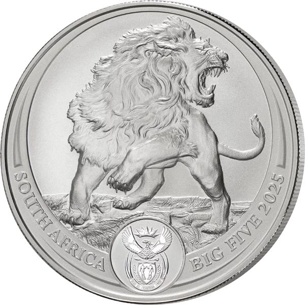 5 Rand Südafrika Big Five - Lion 2025