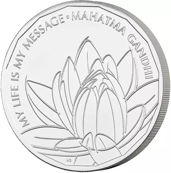 5 Pounds Großbritannien Mahatma Gandhi 2021