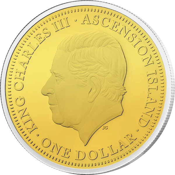 1 Dollar Ascension Bulle und Bär 2026 Triple Gold Edition