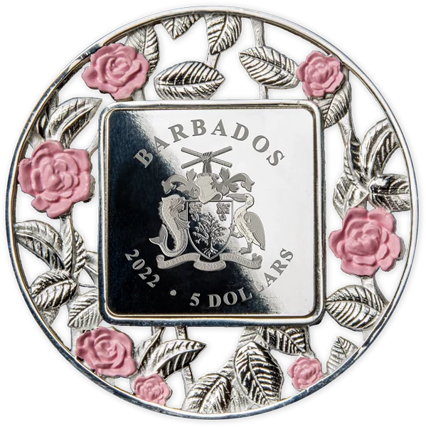 5 Dollars Barbados Lady Diana 2022
