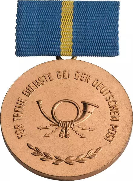 3 Orden DDR für treue Dienste bei der Post