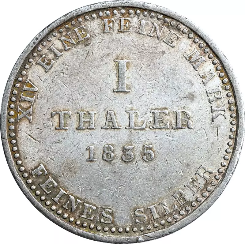 Taler Hannover König Wilhelm IV. 1834-1835