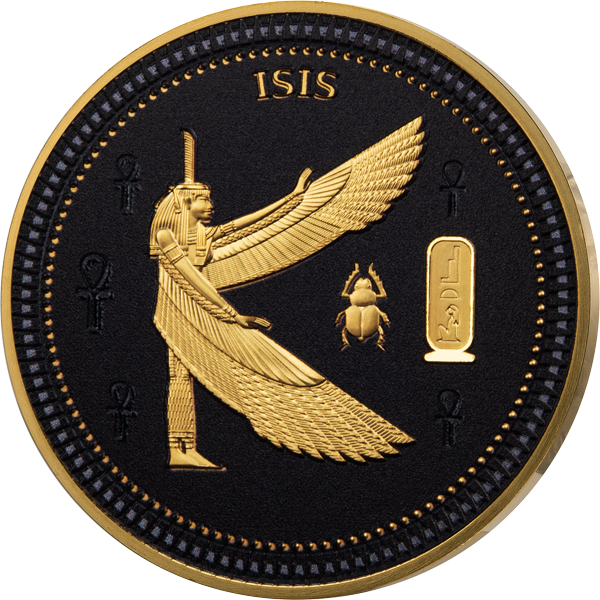 1/2 Dollar Salomonen Ancient Egypt Collection - Isis 2023, Unedles Metall