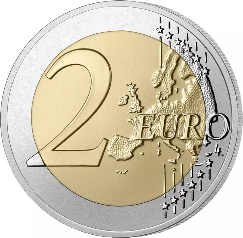 2 Euro Frankreich Olympische und Paralympische Spiele in Paris 2024
