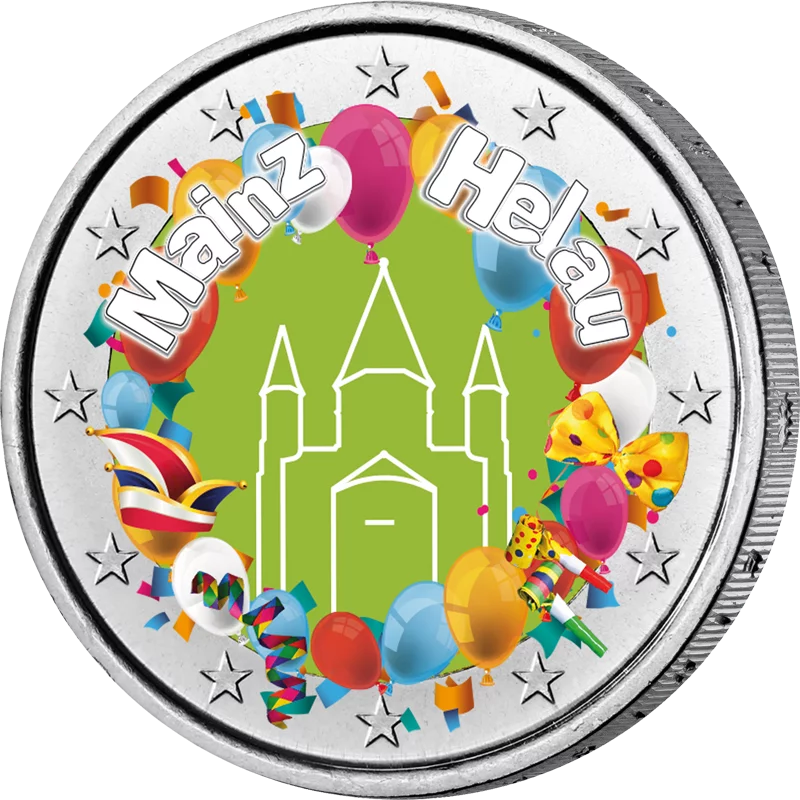 2-Euro-Künstlerausgabe Mainzer Fastnacht