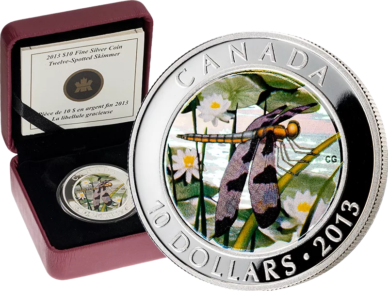 10 Dollars Kanada Dragonfly 2013