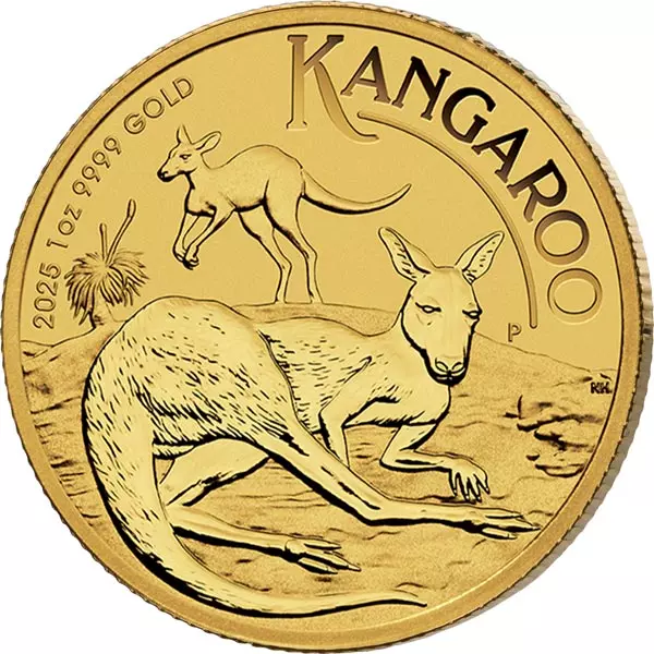 1 Unze Gold Australien Känguru 2025