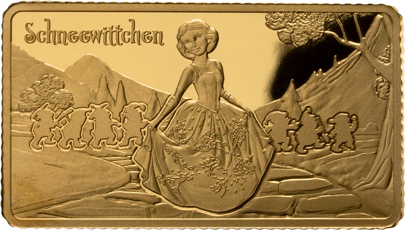 Goldbarren Goldener Märchenzauber - Schneewittchen 2025